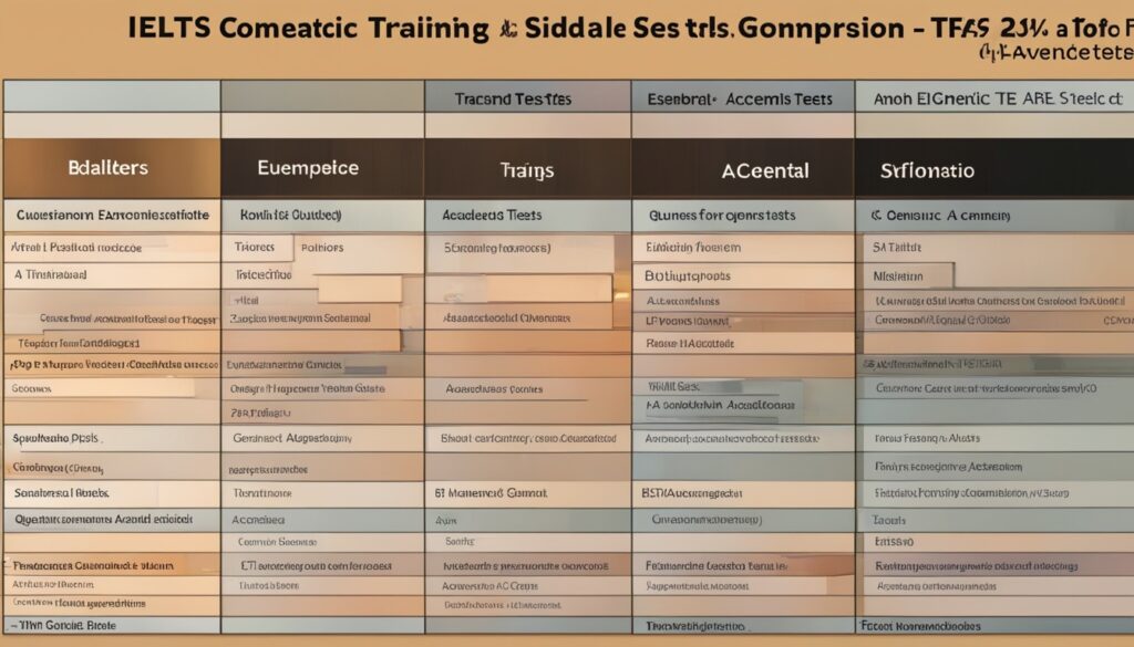 Comparing IELTS Academic and General Training